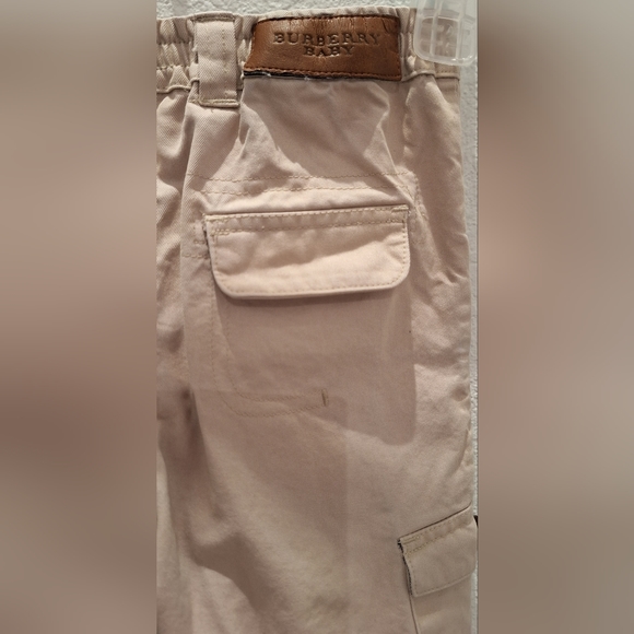 Burberry Khaki Pants 12m - Picture 5 of 6